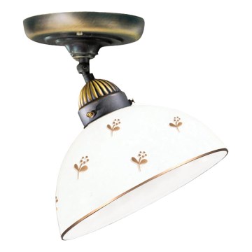 Kolarz 731.10.170 - Opbouwkroonluchter NONNA 1xE27/75W/230V, Ø 20 cm, bloemmotief, roségoud