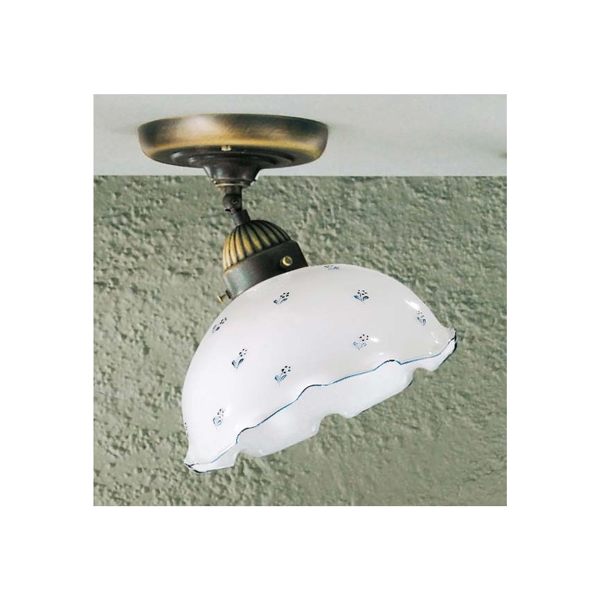 Kolarz 731.10.25 - Spot met blauwe verlichting NONNA 1x E27 / 75W / 230V