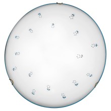 Kolarz 731.13.4.17 - Plafondlamp NONNA 3xE27/60W/230V diameter 50 cm blauw