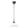 Kolarz 731.30.24 - Hanglamp aan een koord NONNA 1xE27/75W/230V diameter 30 cm blauw