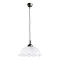 Kolarz 731.30.74 - Hanglamp aan kabel NONNA 1xE27/75W/230V wit