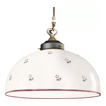 Kolarz 731.32.77 - Hanglamp aan een koord NONNA 1xE27/75W/230V diameter 36 cm rood