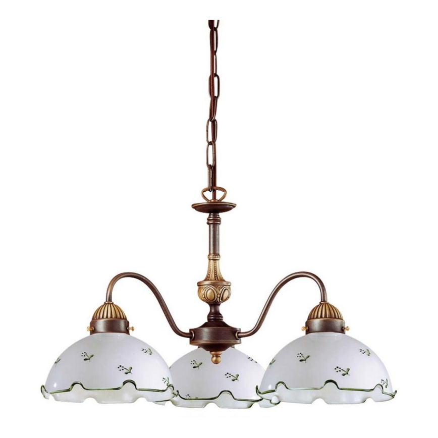 Kolarz 731.83.21 - Hanglamp aan ketting NONNA 3xE27/75W/230V