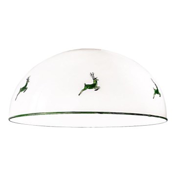 Kolarz 731.G101 - Vervangend glas voor kroonluchter NONNA E27 Ø 30 cm, hertengroen