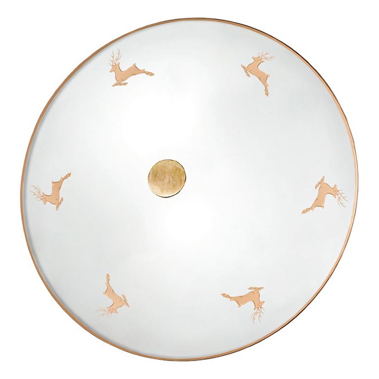 Kolarz 731.U12.4.150 - Wandlamp NONNA 2xE14/60W/230V Ø 32 cm hert, roségoud