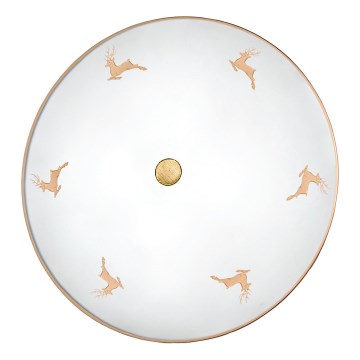 Kolarz 731.U14.4.150 - Wandlamp NONNA 4xE27/60W/230V Ø 54 cm hertengewei roségoud