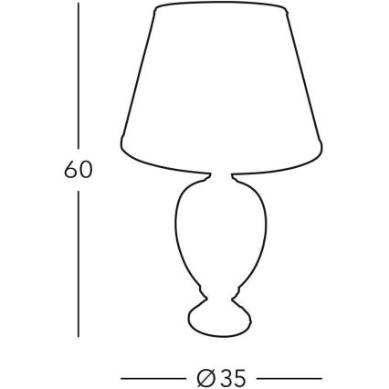 Kolarz 780.70 - Tafellamp GIARDINO 1xE27/100W/230V