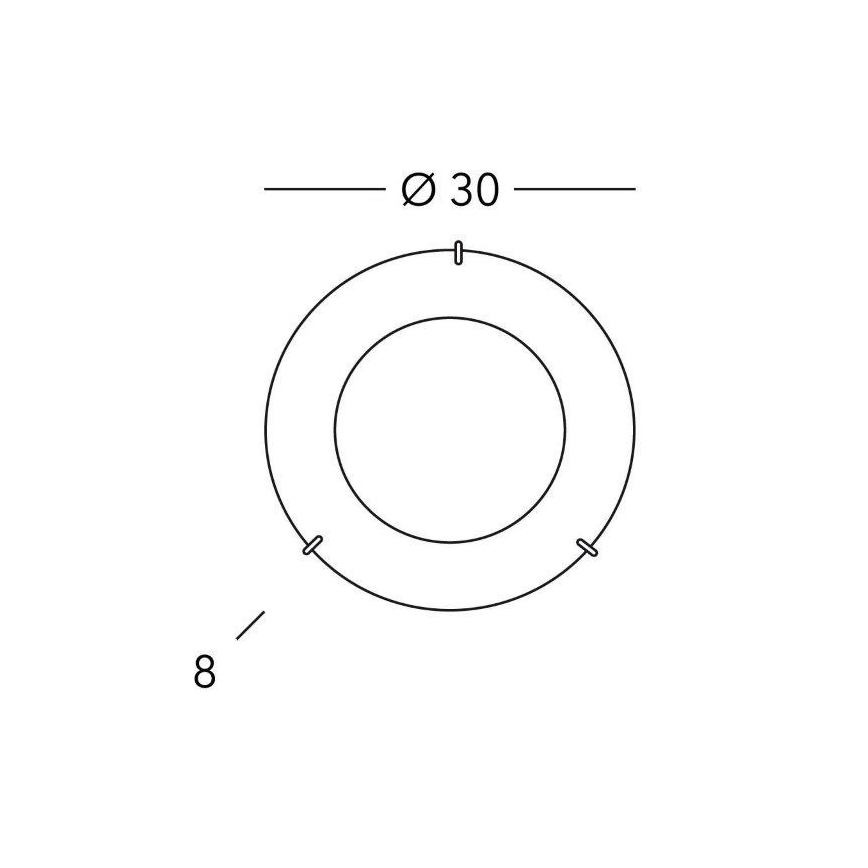 Kolarz A1306.11.3 - Plafondlamp MOON 1x E27 / 60W / 230V
