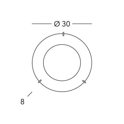 Kolarz A1306.11.4. - Plafondlamp MOON 1x E27 / 60W / 230V