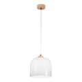 Kolarz A1352.31.W - Hanglamp aan kabel NONNA 1xE27/60W/230V eiken/wit