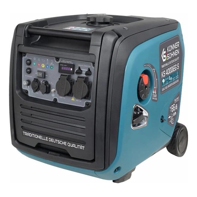 Könner & Söhnen 5106 - Gas en petrol omvormer electric generator KS 4000iEG S 4000W