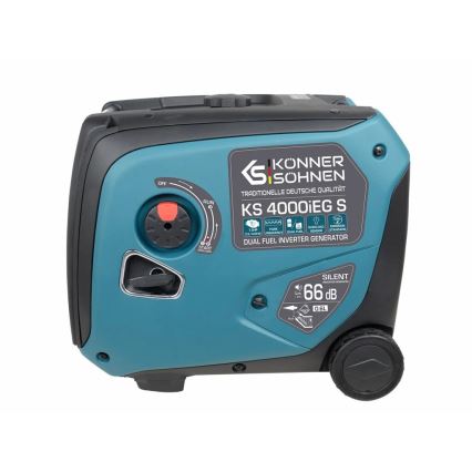 Könner & Söhnen 5106 - Gas en petrol omvormer electric generator KS 4000iEG S 4000W