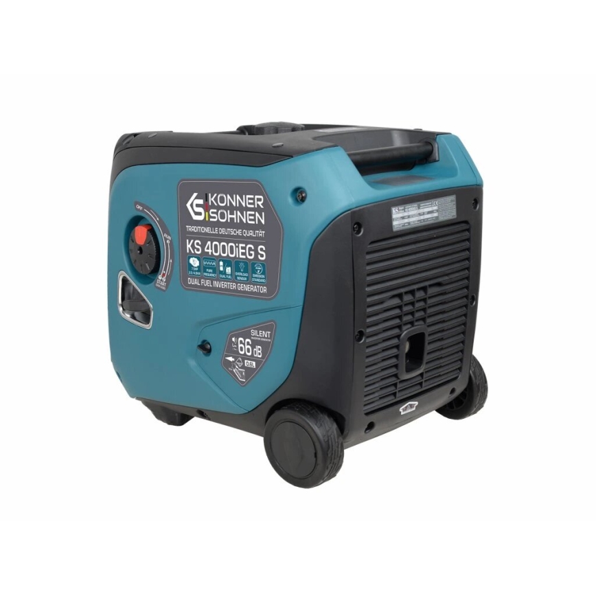 Könner & Söhnen 5106 - Gas en petrol omvormer electric generator KS 4000iEG S 4000W