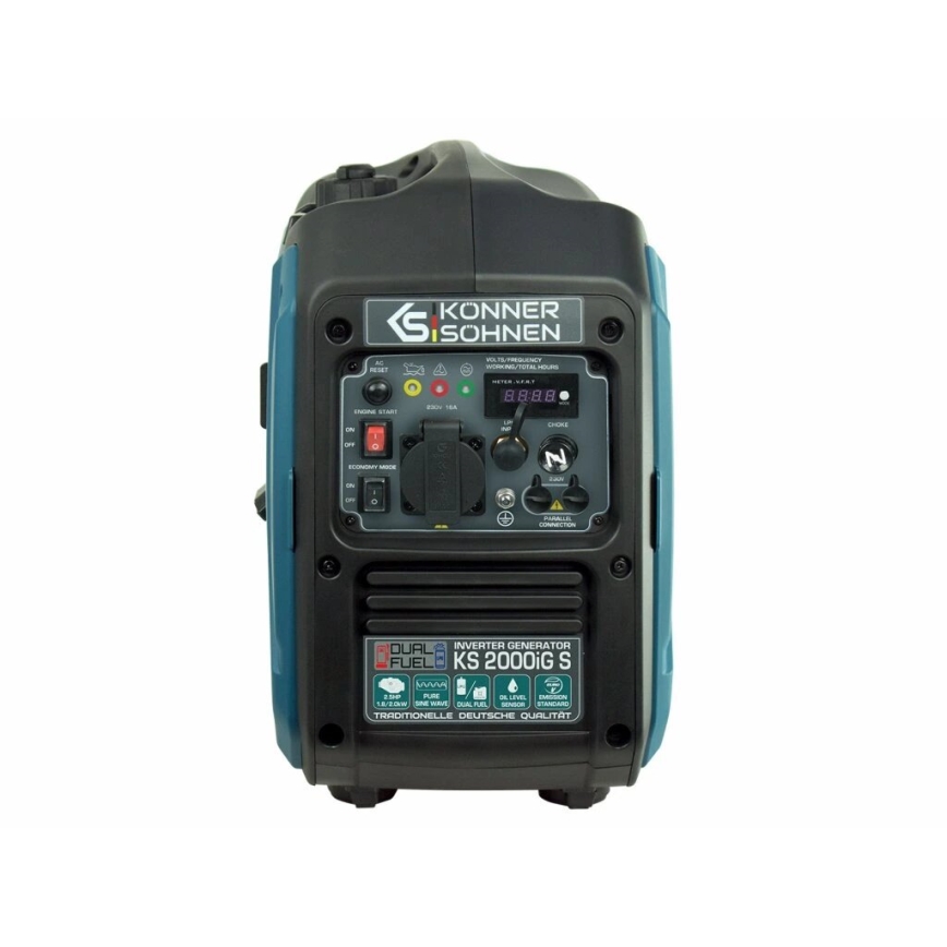Könner & Söhnen KS7869 - Gas en petrol omvormer electric generator KS 2000iG S 2000W