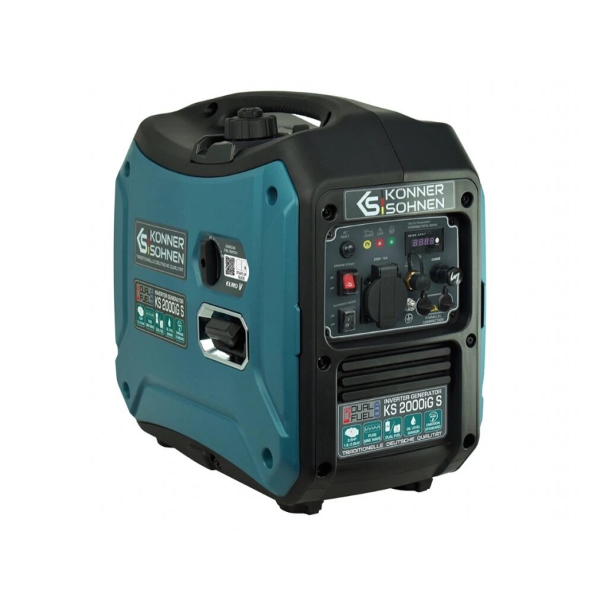 Könner & Söhnen KS7869 - Gas en petrol omvormer electric generator KS 2000iG S 2000W