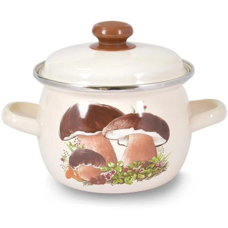 Kookpan met deksel TORO 3,5 l paddenstoelen