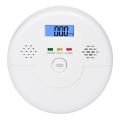 Koolmonoxide (CO) detector met alarm 9V