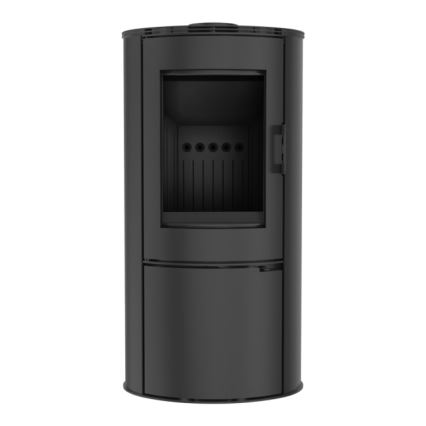 Kratki - Houtkachel van staal 8kW 150mm