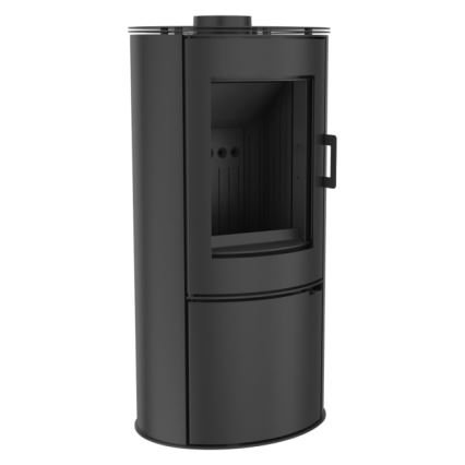 Kratki - Houtkachel van staal 8kW 150mm