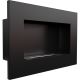 Kratki - Inbouw BIO-open haard 40x60 cm 2kW zwart