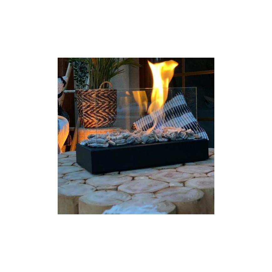 Kratki - BIO haard 21,8x35,4 cm 1kW zwart