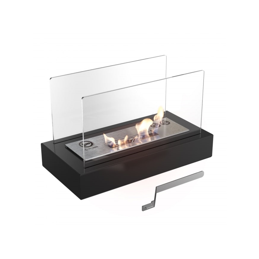 Kratki - BIO haard 21,8x35,4 cm 1kW zwart