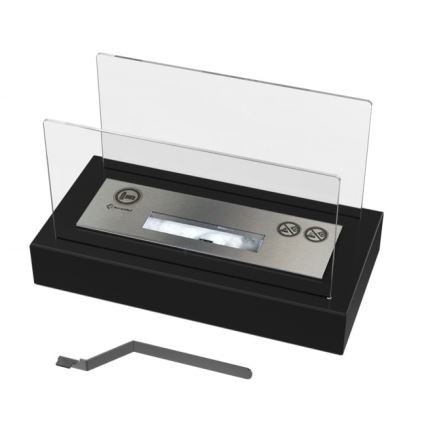 Kratki - BIO haard 21,8x35,4 cm 1kW zwart