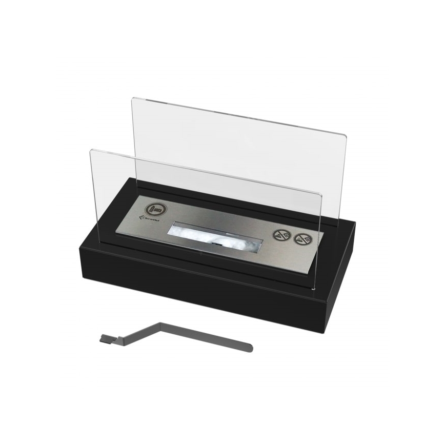 Kratki - BIO haard 21,8x35,4 cm 1kW zwart