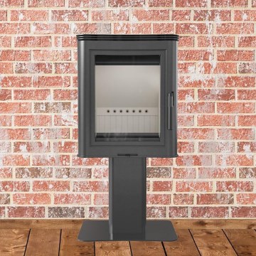 Kratki - Houtkachel van staal 7kW 150mm