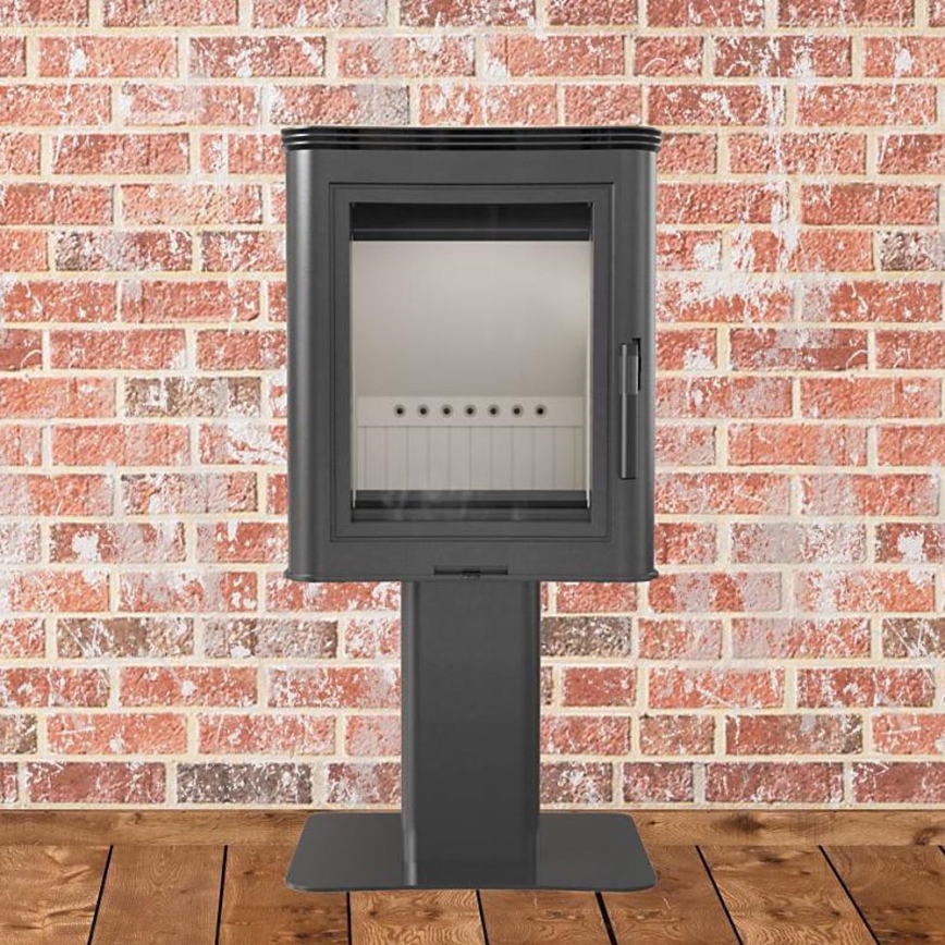 Kratki - Houtkachel van staal 7kW 150mm