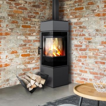 Kratki - Houtkachel van staal 8kW 150mm