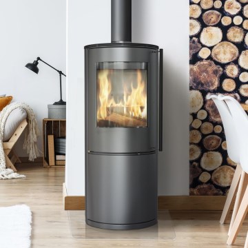 Kratki - Houtkachel van staal 9kW 150mm