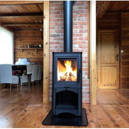 Kratki - Houtkachel van staal 7kW 150mm