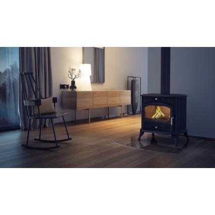 Kratki - Gietijzeren houtkachel 8kW 130mm