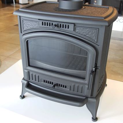 Kratki - Gietijzeren houtkachel 8kW 130mm