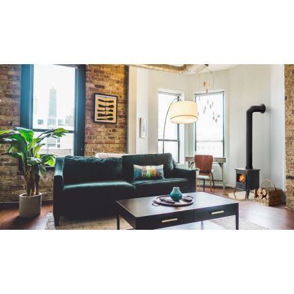 Kratki - Gietijzeren houtkachel 5kW 130mm