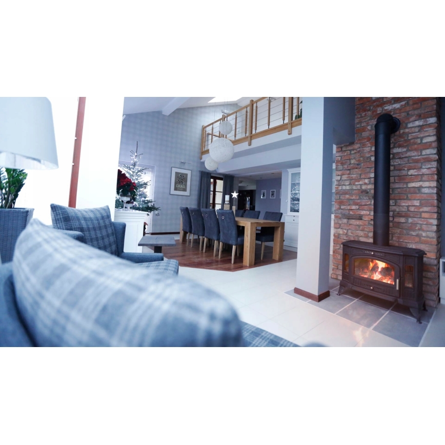 Kratki - Gietijzeren houtkachel 10kW 150mm