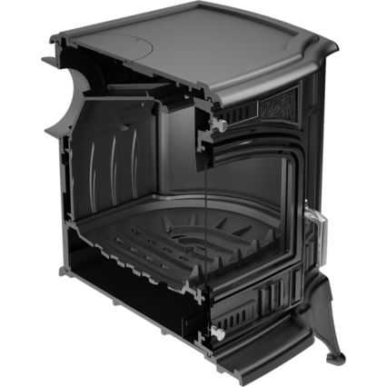 Kratki - Gietijzeren houtkachel 10kW 150mm