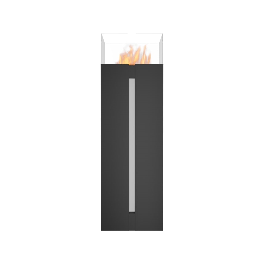 Kratki - BIO-open haard 113,6x35,9 cm 2kW zwart