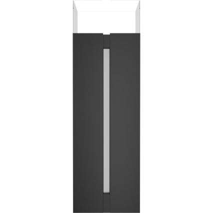 Kratki - BIO-open haard 113,6x35,9 cm 2kW zwart