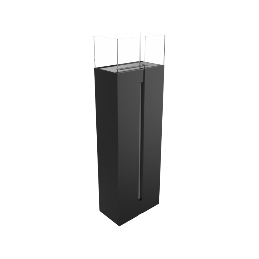 Kratki - BIO-open haard 113,6x35,9 cm 2kW zwart