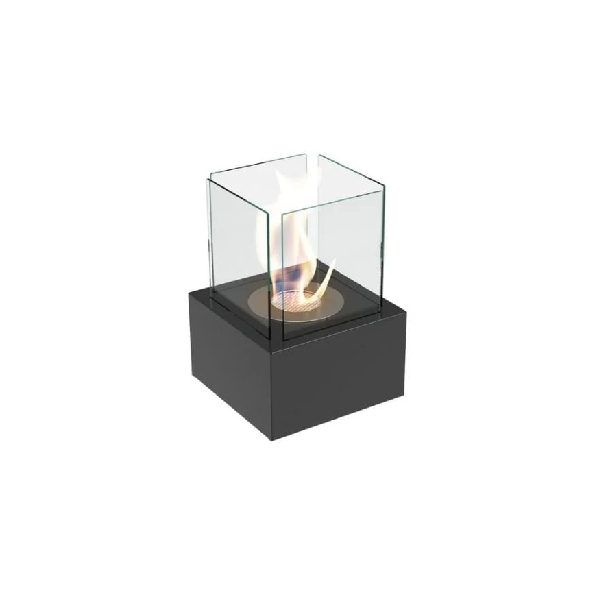 Kratki - BIO-open haard 35,3x25 cm 1kW zwart