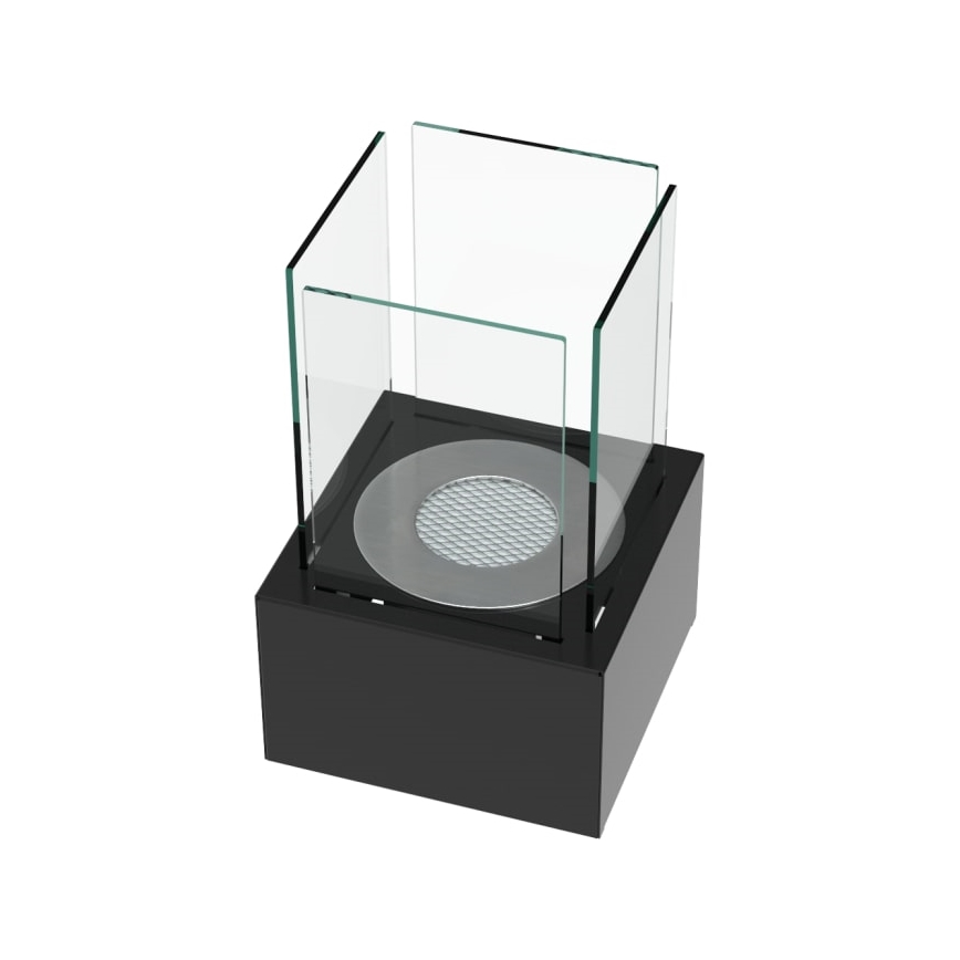 Kratki - BIO-open haard 35,3x25 cm 1kW zwart