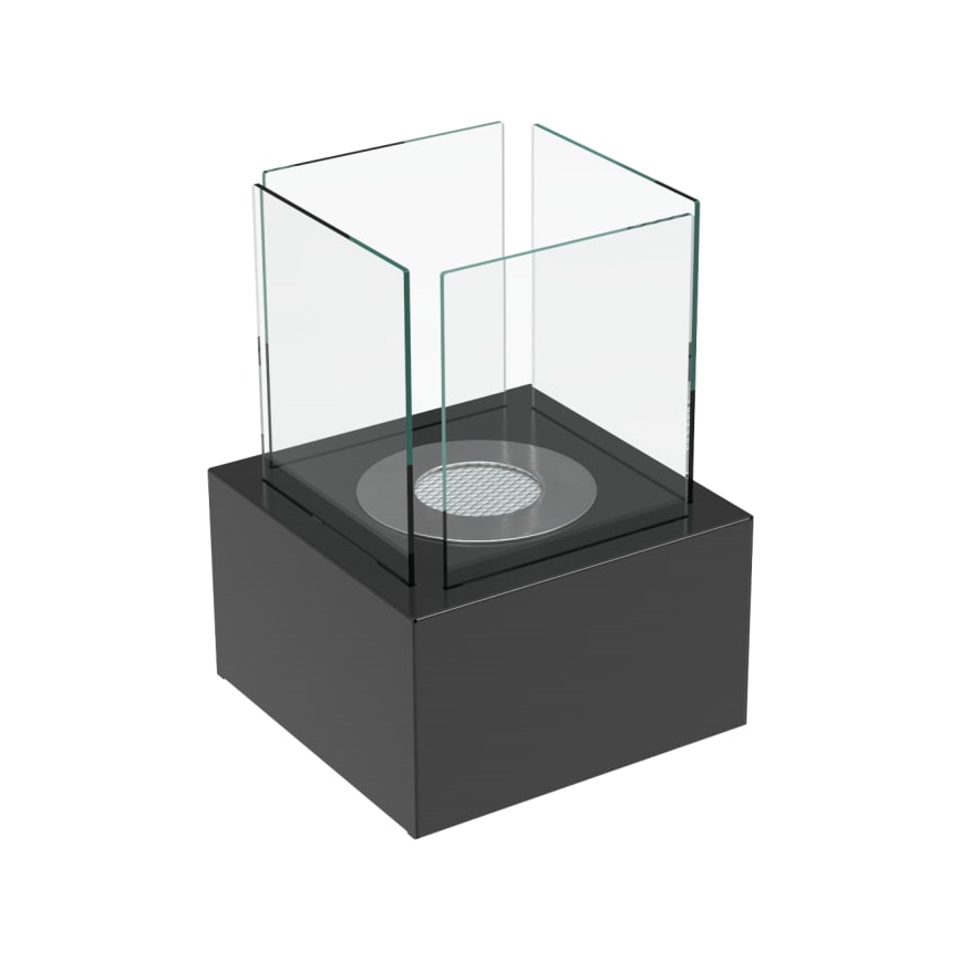 Kratki - BIO-open haard 35,3x25 cm 1kW zwart