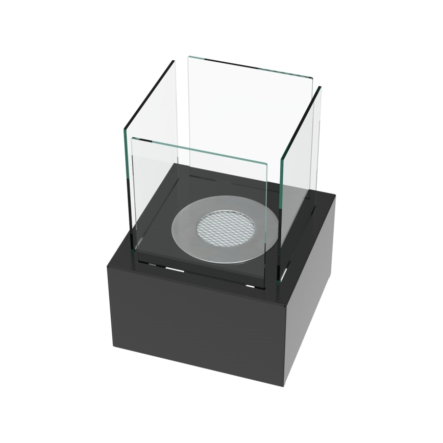 Kratki - BIO-open haard 35,3x25 cm 1kW zwart