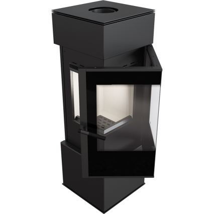 Kratki - Houtkachel van staal 8kW 150mm
