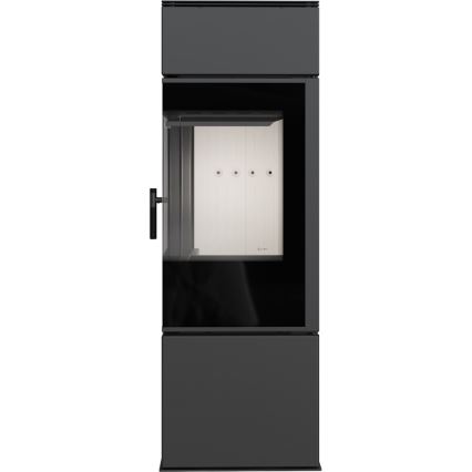 Kratki - Houtkachel van staal 8kW 150mm