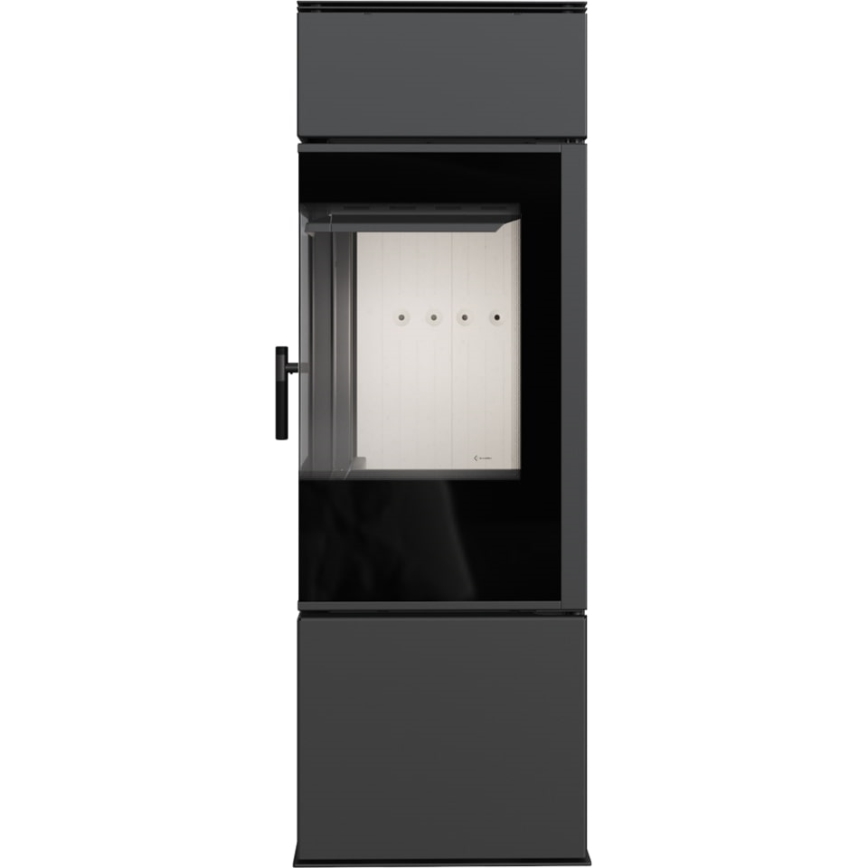Kratki - Houtkachel van staal 8kW 150mm