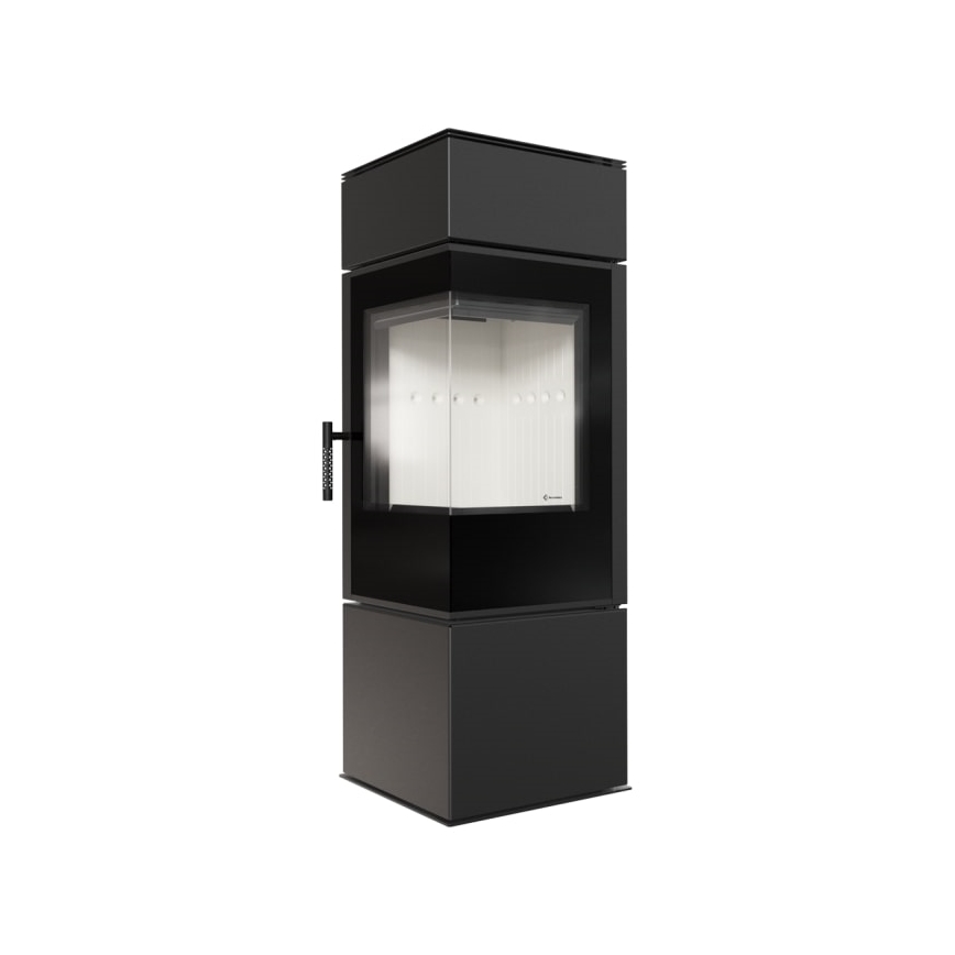 Kratki - Houtkachel van staal 8kW 150mm