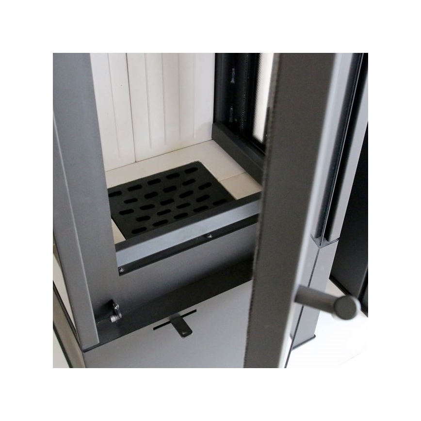 Kratki - Houtkachel van staal 8kW 150mm